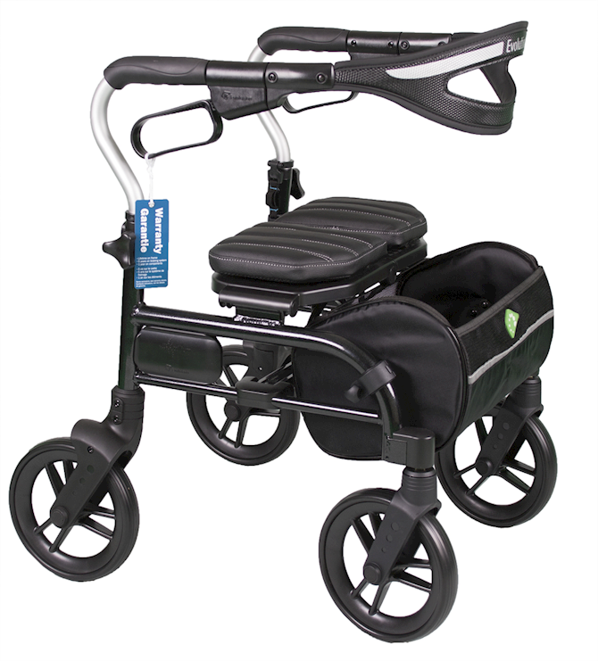 Evolution Trillium Rollator, Carbon Black, Mini