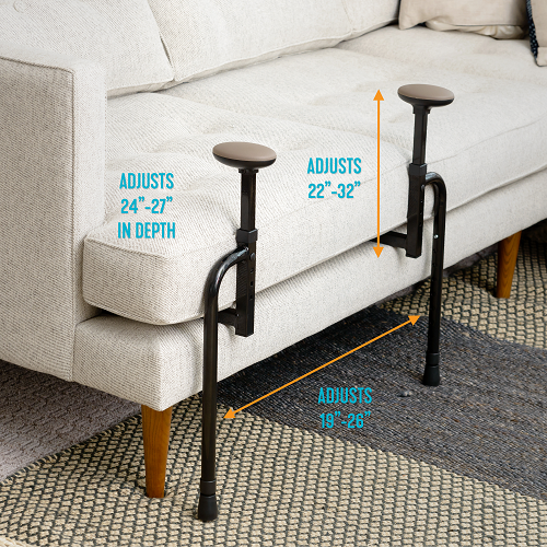 Stander  EZ Stand - N - Go Dual Assist Handles - Home/Transfer Poles - Stander