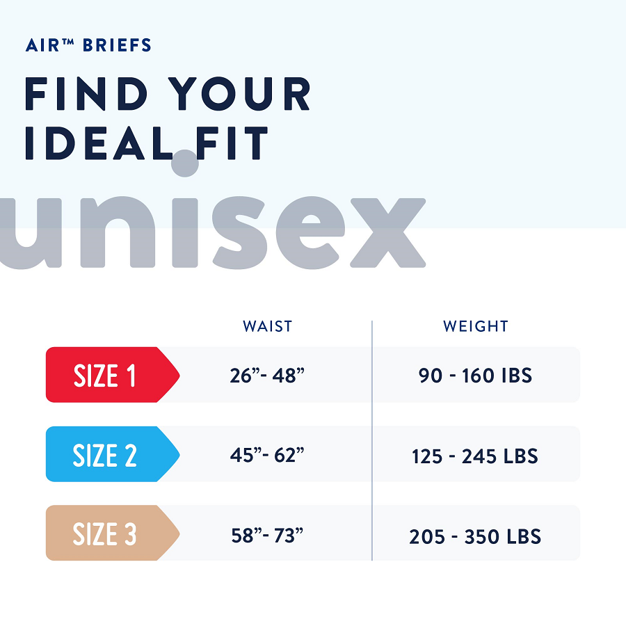 Prevail Breathable Air Brief Max Absorbency