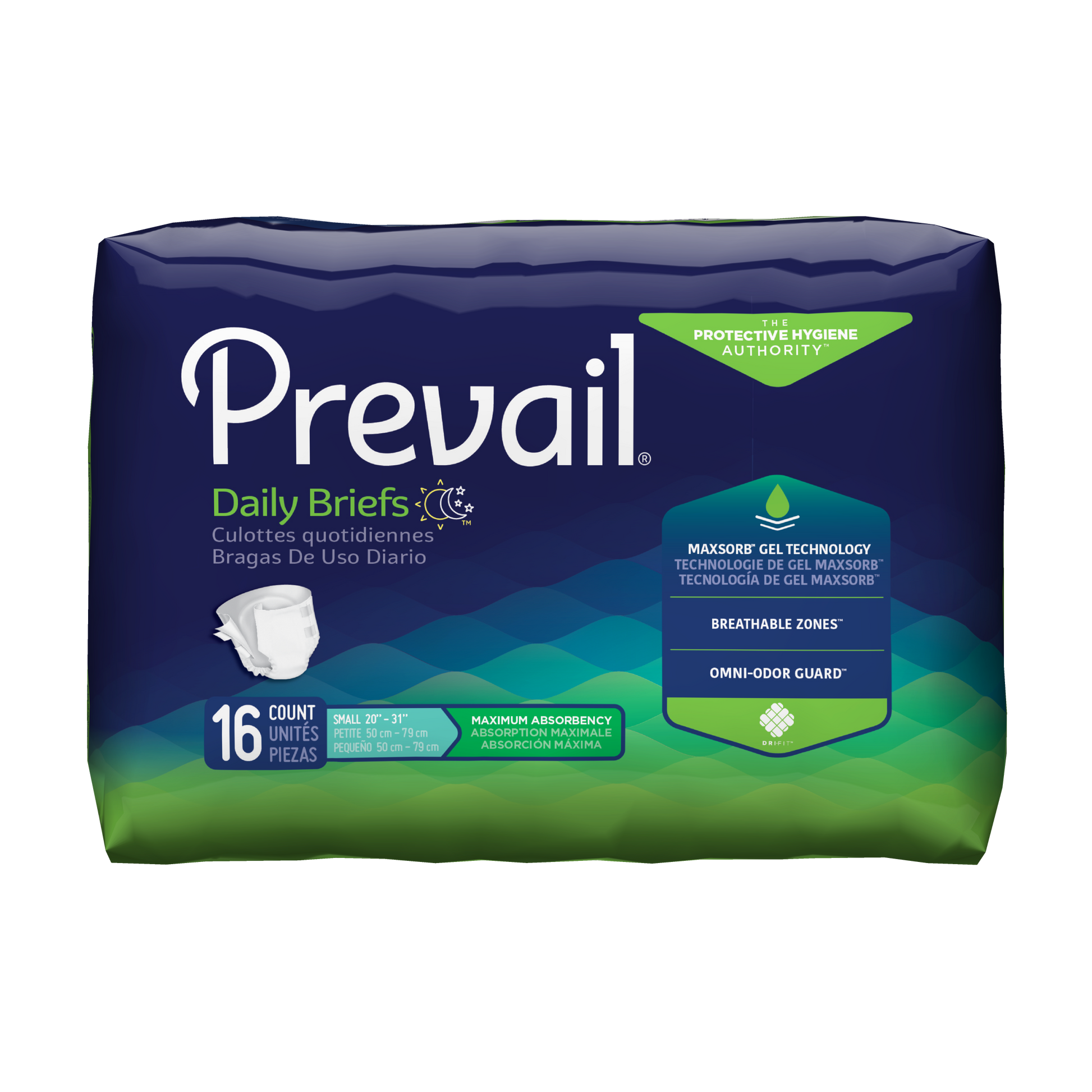 Prevail Pull Up Briefs, Maximum Absorbency - Incontinence/Single Use - Prevail - Small - 12 Count - 090891500260