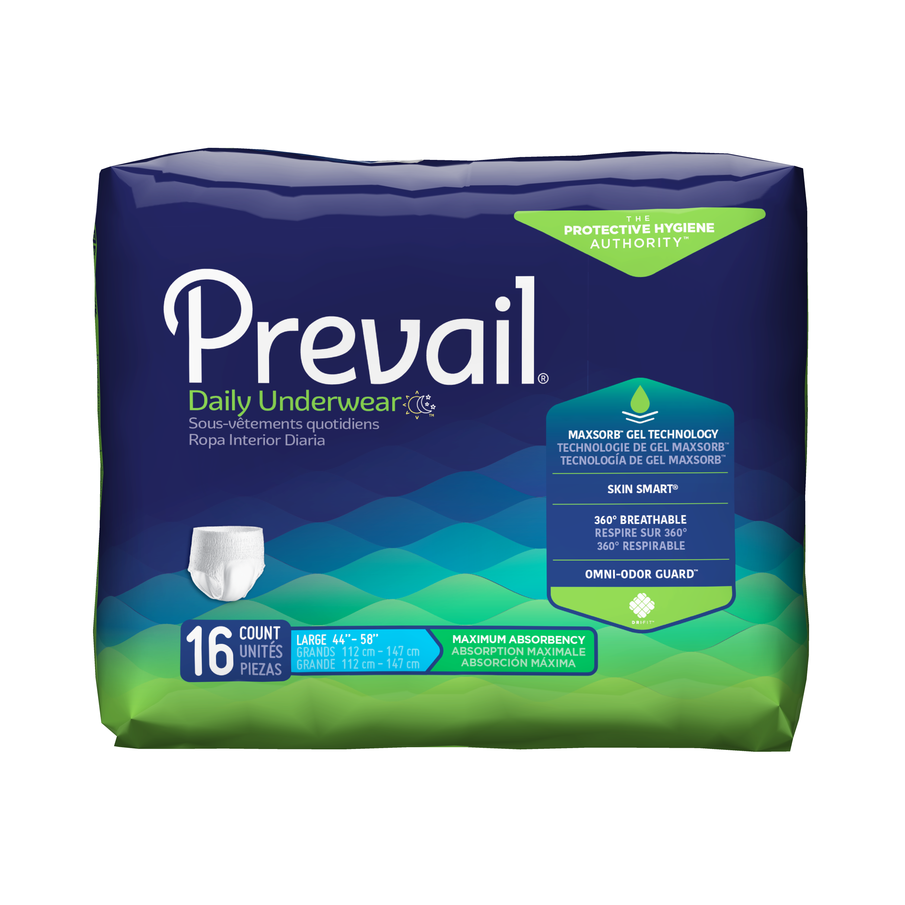 Prevail Pull Up Briefs, Maximum Absorbency