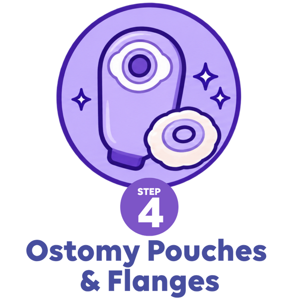 Ostomy Step 4 Badge