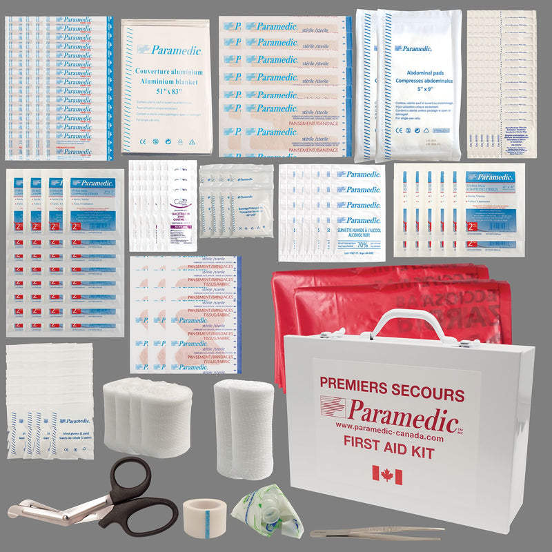 Paramedic 1st Aid Safety Kit CSA - Low-Med Risk / 51+ WORKERS