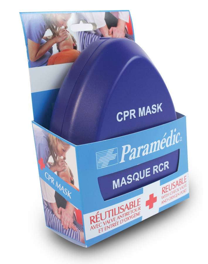 Paramedic Canada Reusable Cpr Mask With Shell