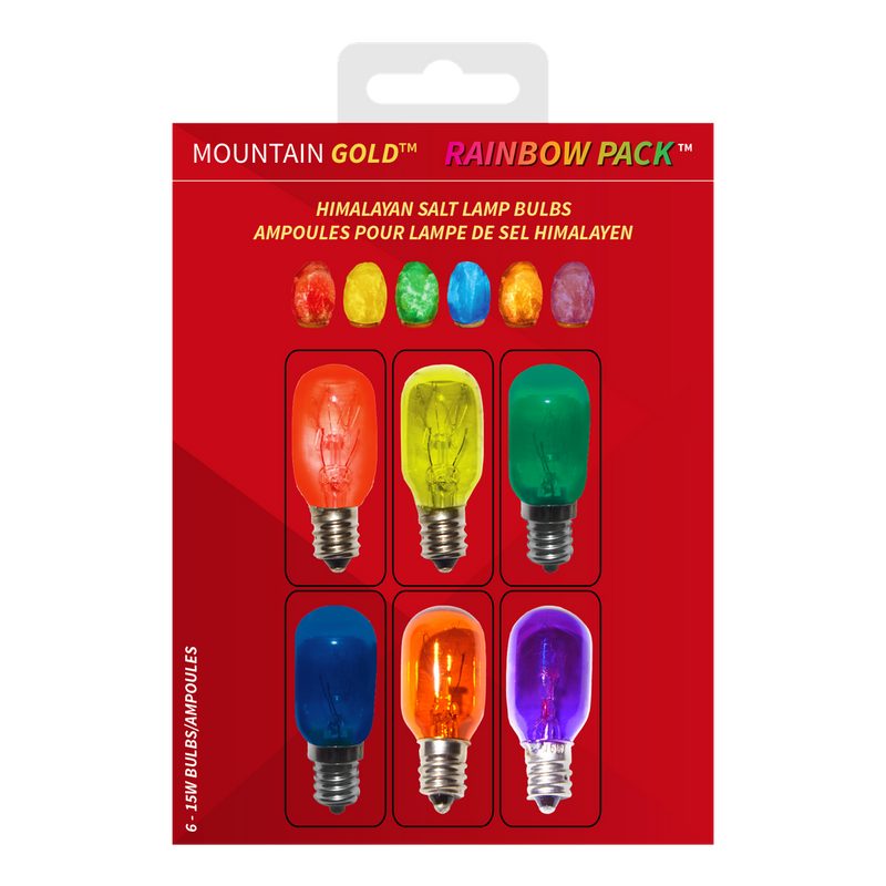 Mountain Gold Bulb Blister Pack - Rainbow